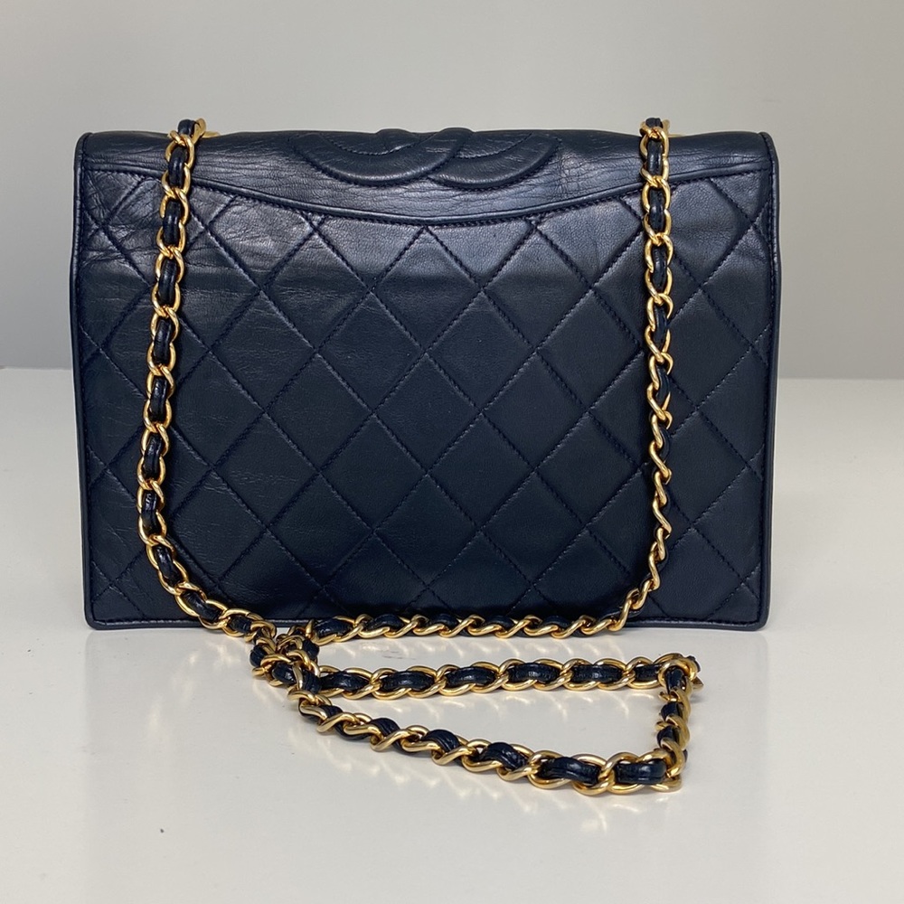 Chanel Vintage Timeless Lambskin Bag - 1989
